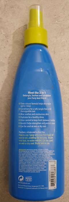 PetBrush  3In1 Detangler Spray  295ml