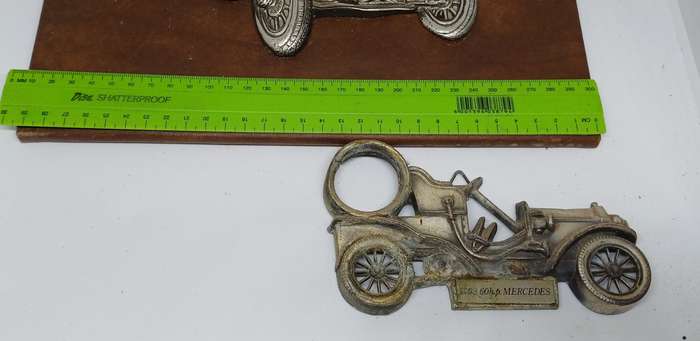 Collectable  - mounted on leather