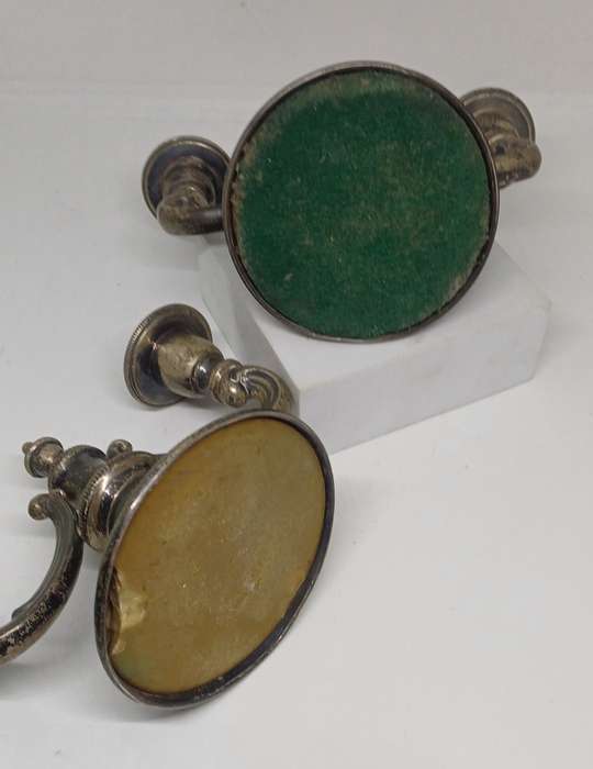 Two Candle holders no markings