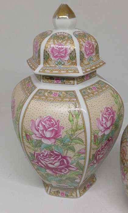 Two ginger jars