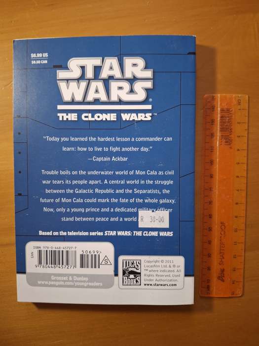 Warriors of the Deep (Star Wars: The Clone Wars Junior Novel, #4) by Rob Valois