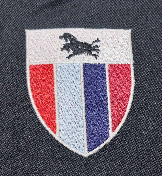 Two defence force Rugby badges .Natal and Griekwas.