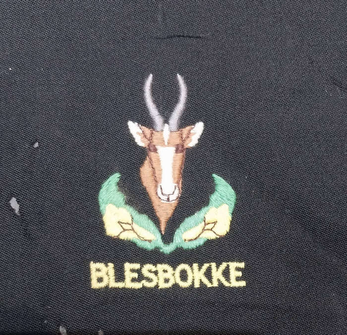 Blesbok South Eastern Tvl B team extremely scare