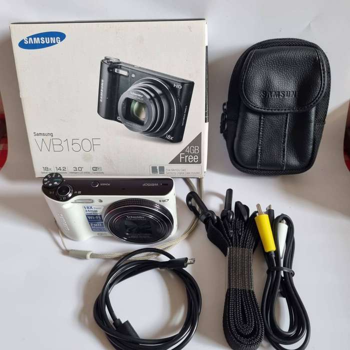 Samsung WB150F Digital Camera (14.2MP, 18x Optical Zoom, WiFi & HD Videos)