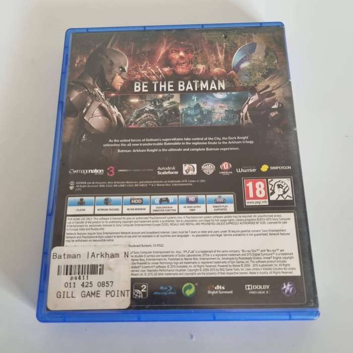 Batman Arkham Knight - PS4