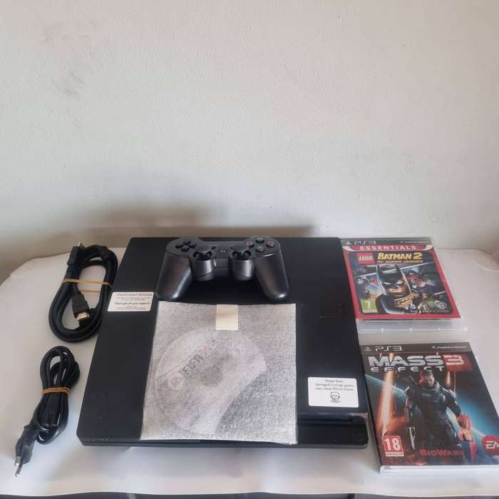 Playstation 3 Slim 160GB Console (with 3 games) - PS3