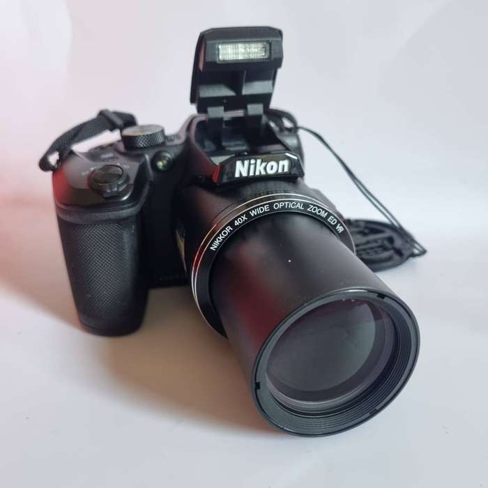 Nikon B500 Ultra Zoom Digital Camera Black [16MP, Full HD 1080p, WiFi, Bluetooth, 40x Zoom]