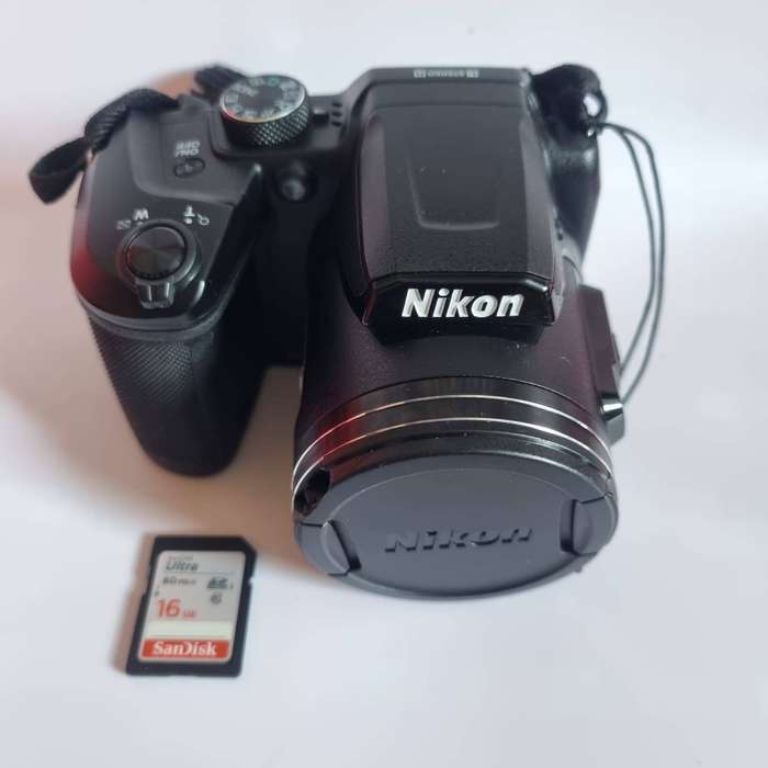 Nikon B500 Ultra Zoom Digital Camera Black [16MP, Full HD 1080p, WiFi, Bluetooth, 40x Zoom]