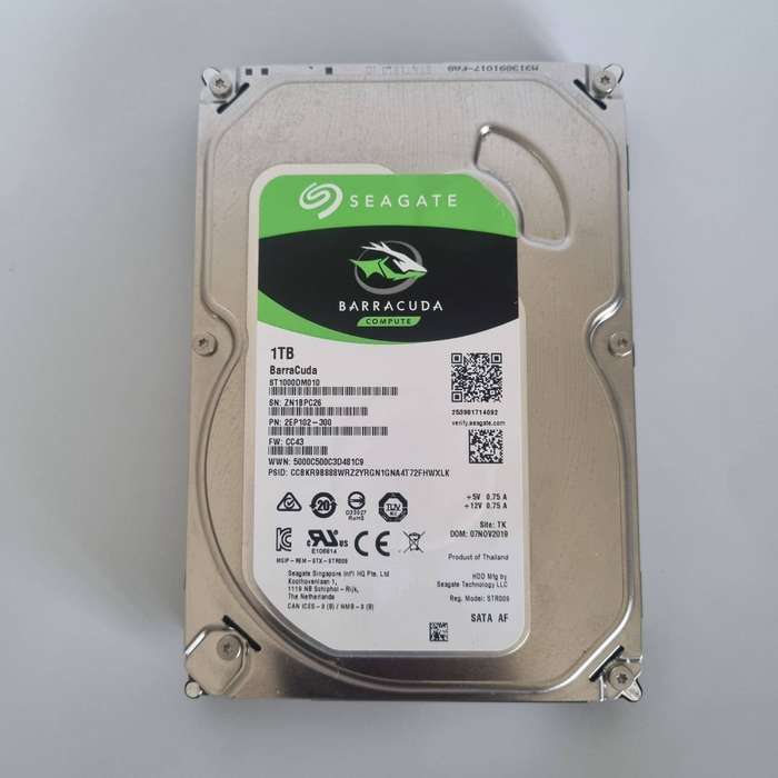 Seagate BarraCuda 1TB Internal Hard Drive