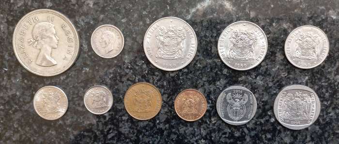 South African coins