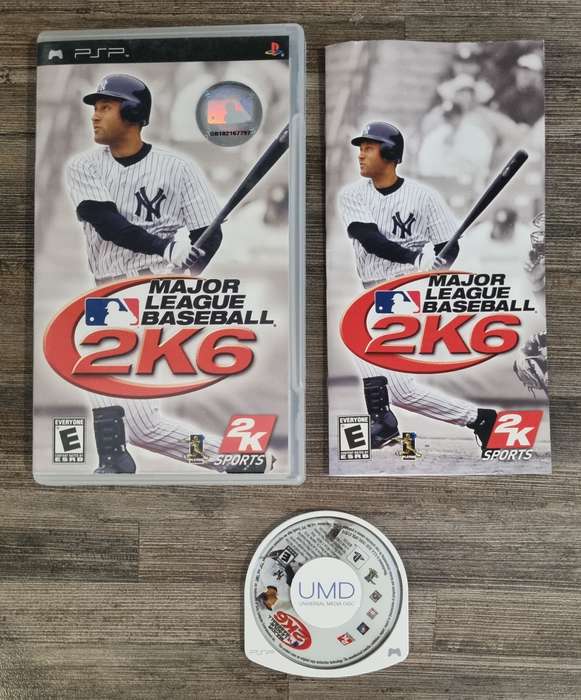 Major League Baseball 2K6 for PSP - Complete