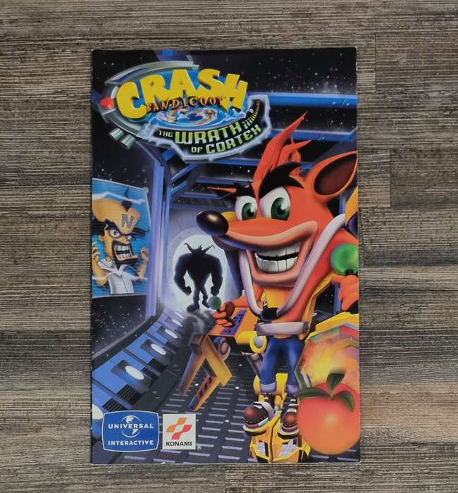 Manual for Crash Wrath of Cortex for PS2