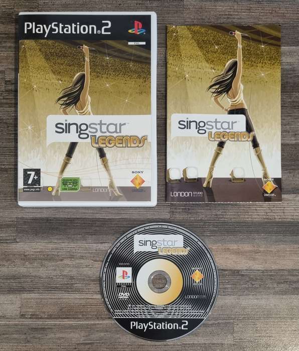 Sing Star Legends for PS2 - Complete