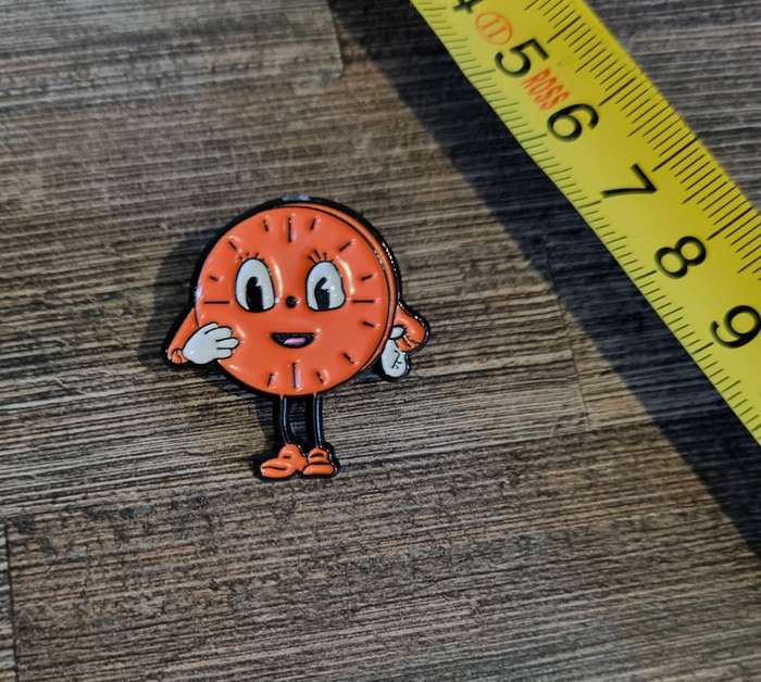 Miss Minutes Enamel Pin