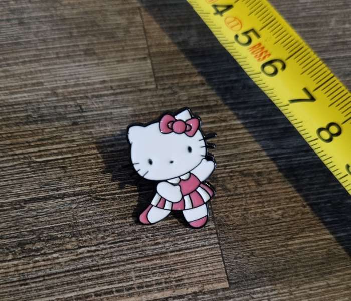 Dancing Hello Kitty Enamel Pin
