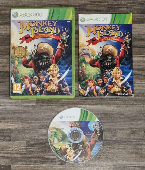 Monkey Island Special Edition Collection for Xbox 360 - Complete
