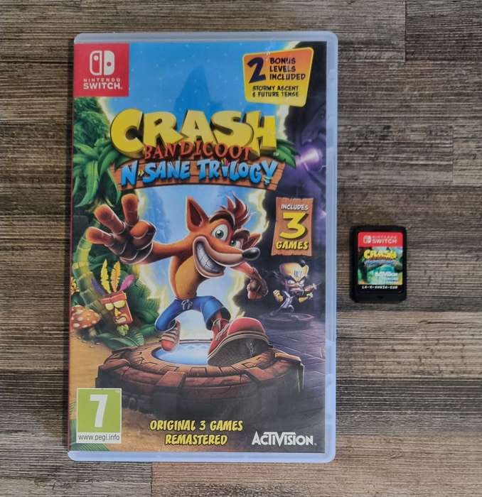 Crash Bandicoot N Sane Trilogy for Nintendo Switch - Complete