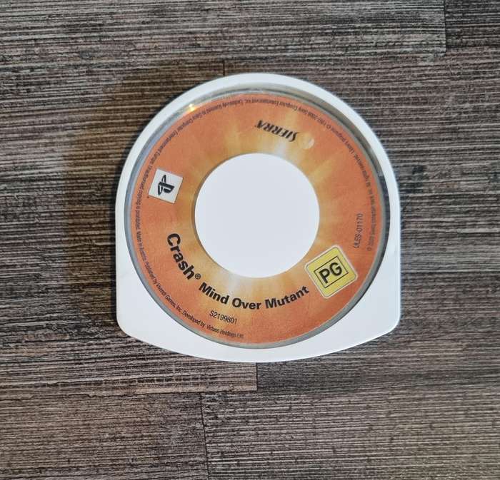 Crash Mind Over Mutant for PSP - Disc Only