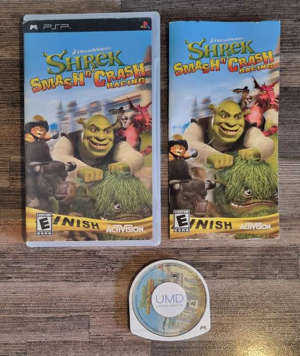Shrek Smash N Crash Racing for PSP - Complete