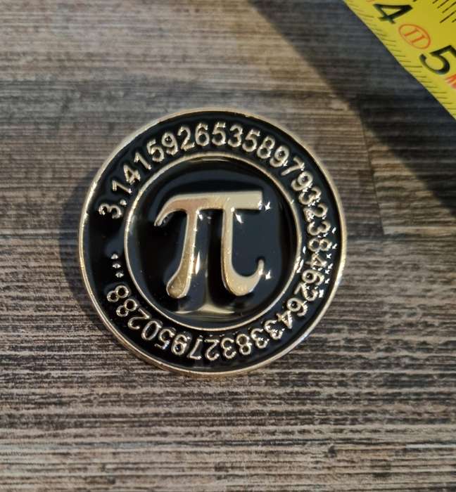 Pi Enamel Pin