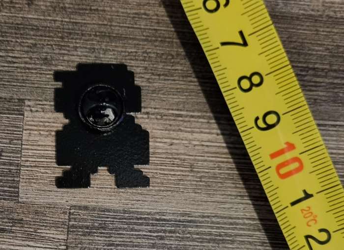 Luigi Enamel Pin