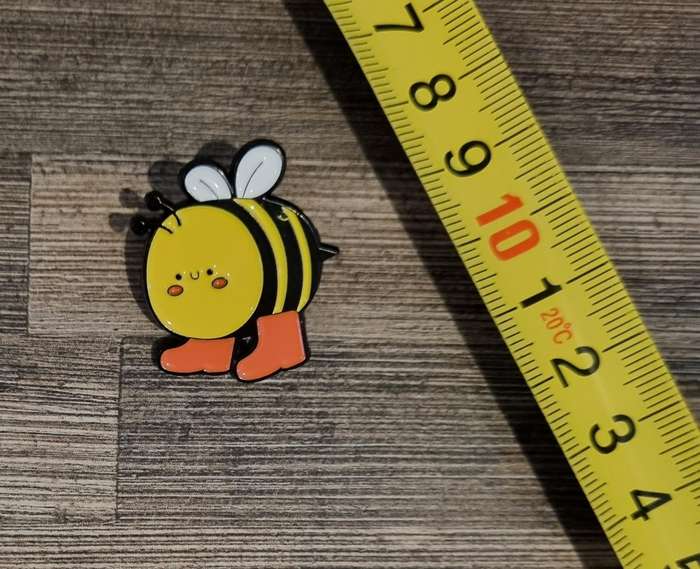 Gumboot Bee Enamel Pin