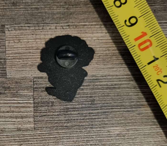 Statue of David Head Enamel Pin