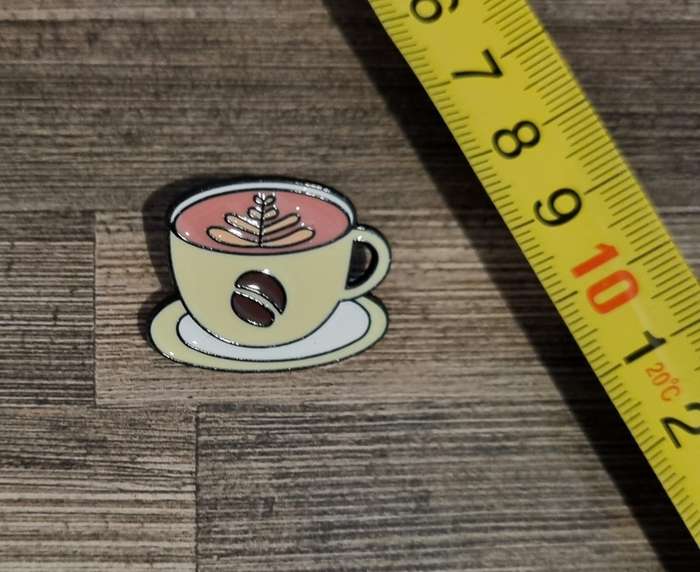 Coffee Mug Enamel Pin