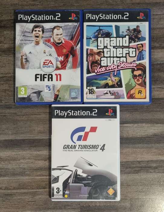 PS2 Game Bundle - Scratched