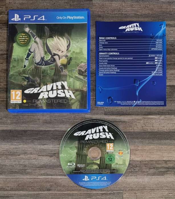 Gravity Rush Remastered for PS4 - Complete