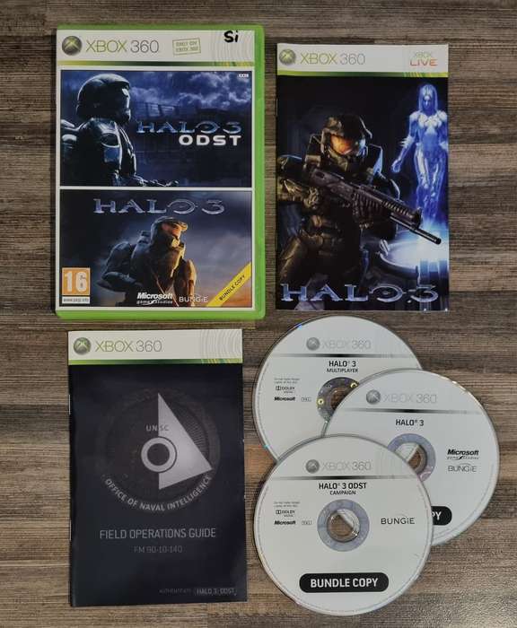 Halo 3 ODST and Halo 3 for Xbox 360 - Complete