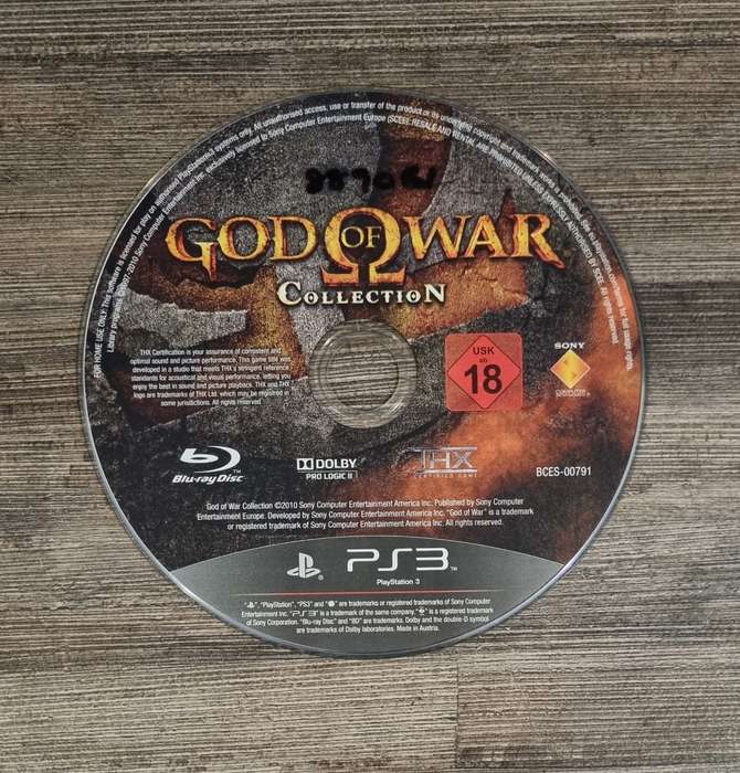 God of War Collection for PS3 - Disc Only