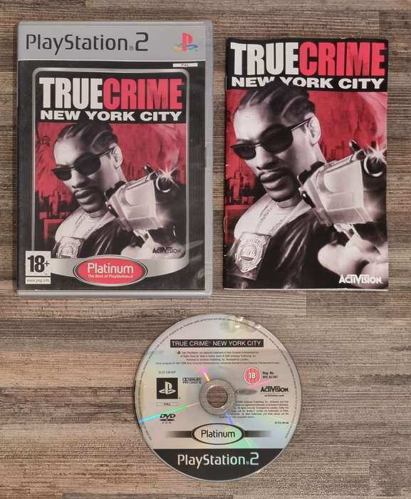 True Crime New York City for PS2 - Complete