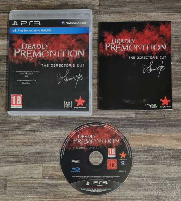 Deadly Premonition for PS3 - Complete