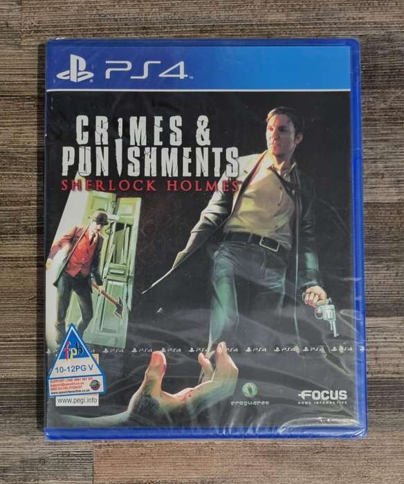 Crimes & Punishment Sherlock Holmes for PS4 - New