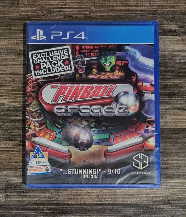 Pinball Arcade for PS4 - New