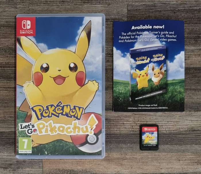 Pokemon Let's Go Pikachu for Nintendo Switch - Complete