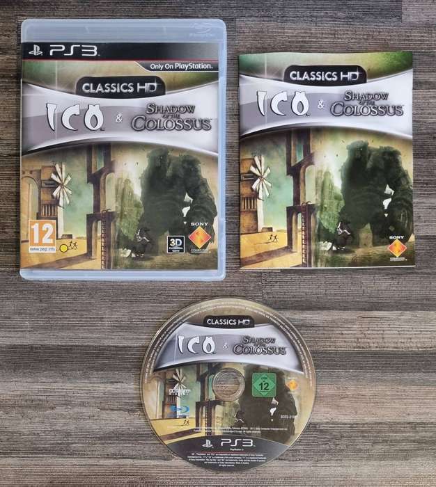 ICO and Shadow of the Colossus for PS3 - Complete