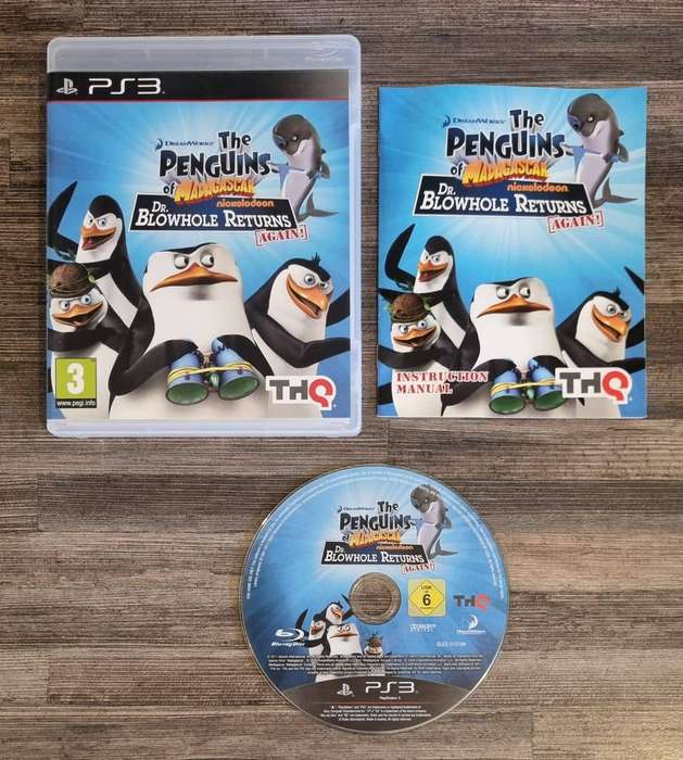 The Penguins of Madagascar for PS3 - Complete