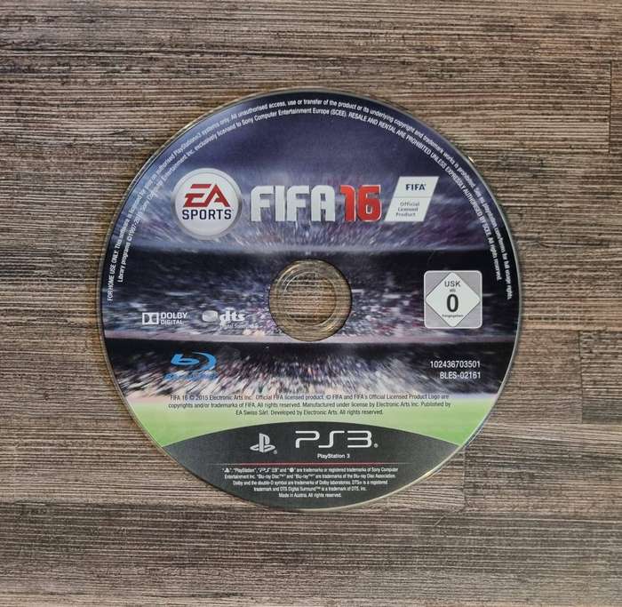 Fifa 16 for PS3 - Disc Only