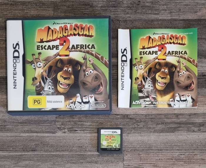 Madagascar Escape 2 Africa for Nintendo DS - Complete