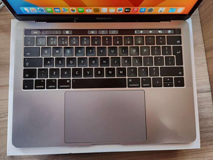 2017 13-inch MacBook Pro, Touch Bar with four Thunderbolt 3 ports