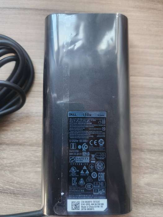 Original Dell 130W Type-C AC Adapter + Clover Plug