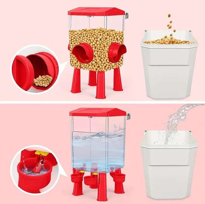 Chicken Feeder and Drinker Combo -11 litres