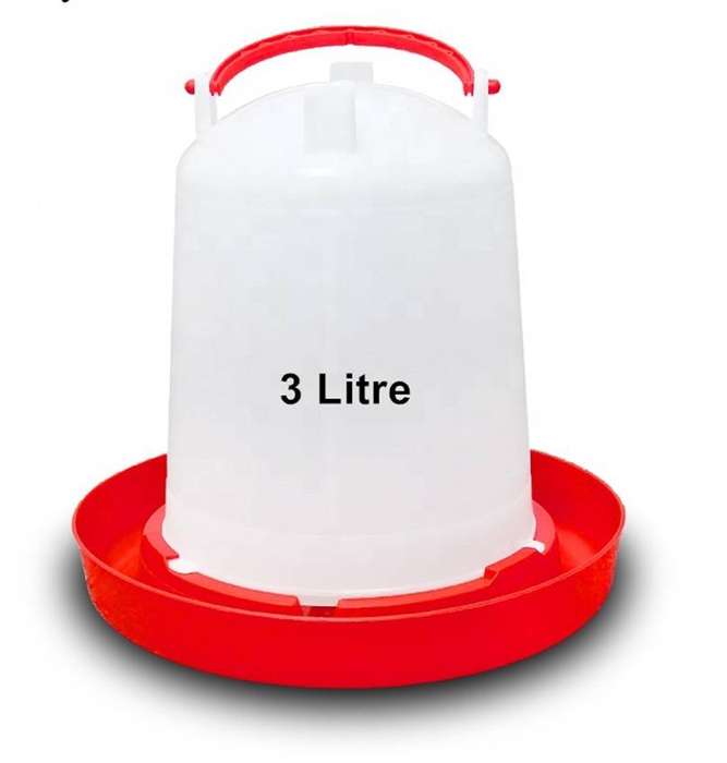 3 Litre Chicken Drinkers -Pack of 5