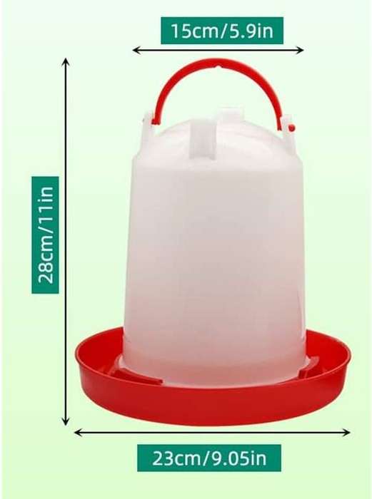 3 Litre Chicken Drinkers -Pack of 5