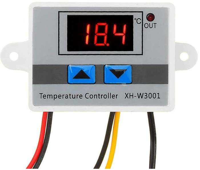 Digital Temperature Controller with LCD Display XH-W3001