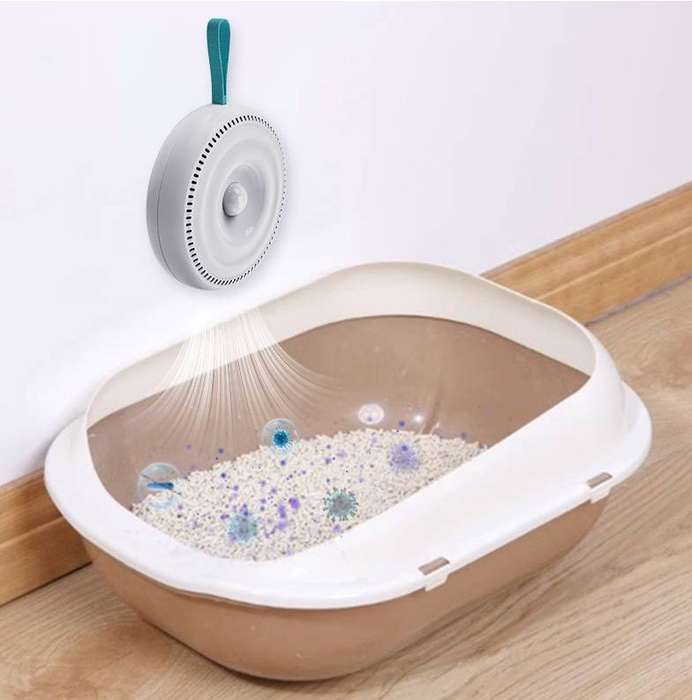 Mini White Circular Air Purifier -5mg
