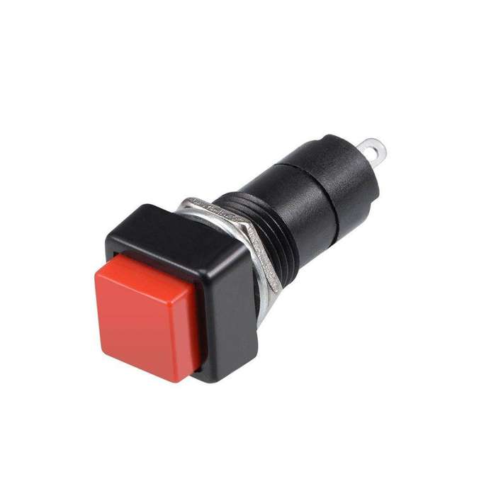 Push Button Red -Pack of 10