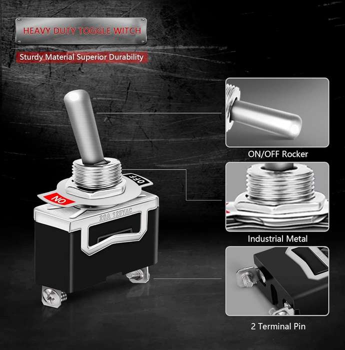Toggle Switch -Pack of 8